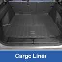 SMABEE Floor Mats & Cargo Liner for BMW X3 2025 2026, TPE All Weather Floor Liners Trunk Mat Accessories Interior Black