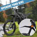 Front Mudguard for Talaria, PSLER Motorcycle Front Mud Guard for Talaria Sting MX3 MX4 MX5 Electric Dirt Bike (Black)