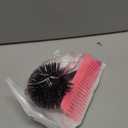 3D Bomb Curl Hair Brush 360 Round Styling Hair Brush Detangling Hairbrush Spherical Ball Brush Salon Round Hair Curling Curler and Wide Tooth Comb for Curly/Long/Wet/Dry Hair