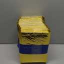 Fuxury Gold Bubble Mailers 6x10 "50 Pack, Strong Adhesion Metallic Bubble Envelopes,Waterproof Padded Envelopes,Durable Padded Mailers,Super Cute Packing for Jewelry, Makeup Supplies,Bulk #0