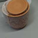 Set of 2 Terracotta Plant Pots 4 Inch 6 Inch, Small Medium Clay Planter Pot, Ceramic Cactus Flower Succulent Pot with Drainage Hole and Saucer for Indoor Outdoor Plants