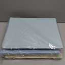 Ansook Letter Hanging File Folders Extra Capacity,Heavy Duty 2" Pastel Expandable Letter Size File Folder Hanging with Tabs,12 Pack Plastic File Cabinet Folders,Office School Hanging File Organizer