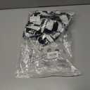 Women's Print Button Down Shirts Long Sleeve Business Casual Work Blouse Tops (Black, S)