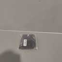 ZAFUL Women Textured Bandeau Bikini Top Lace up Strapless Swimsuit Solid Color High Cut Bathing Suits Top Only (Medium, 0-black)