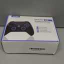 QRD Spark N5 Wireless Controller for PS5 Pro Slim PS4 PS3 PS2 Steam Deck PC Windows Mac iOS Android TV Box, Halleffect Gamepad Joystick with Touchpad, 6 Axis Gyro, Dual Vibration, Mapping, Macro