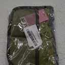 Vercord Purse Organizer Insert for Handbags Bag Organizers Inside Tote Pocketbook Women Nurse Nylon 13 Pockets Army Green Small