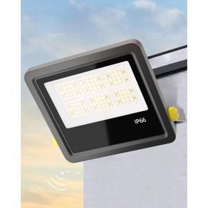 Gefolly Flood Lights Outdoor 1600W Equivalent, 38400LM Stadium Lights Super Bright 5000K Dusk to Dawn Led Light Outdoor, IP66 Waterproof Security Light for Sport Fields, Courts, Yard and Barn