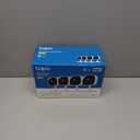 Tapo 1080P Indoor Wired Security Camera - Works as a Baby & Pet Monitor, Motion Detection, 2-Way Audio, Siren, Night Vision, Subscription-Free Local or Optional Cloud, Works with Alexa, C100(4-Pack) (White)