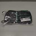 Qesonoo Mini Portable Folding Stool, Camping Fishing Stool for Adults Fishing Hiking Gardening and Beach with Carry Bag, Hold Up to 450lbs(Camouflage) (10.6"D x 10.6"W x 11"H)