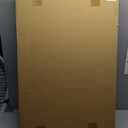 HOURIA Modern Boho Orange Geometric Framed Canvas Wall Art Set,Abstract Bohemian Arch Line Shape Decor,Mid Century Terracotta Sage Green Palm Leaf Botanical Artwork for Living Room,Farmhouse-16"x24"x3