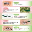 KEYYOU Aurora Lash Clusters Kit Fairy Lash Extension Kit C Curl 120Pcs Eyelash Extension Kit Wispy Natural Invisible Band Lash Kit with Waterproof DIY Lash Extension Kit at Home(Aurora-C-8-16MIX)