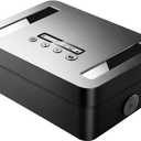 Vaydeer Metal Time Lock Box, Phone Lock Box with Timer, Timed Locking Safe, Self-Control Container with USB C Charge,Child Lock, Audio Prompt, Time Release Storage Locker for Phone/Medicine (Small)