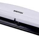 Bostitch Office Premium 3 Hole Punch, 12 Sheet Capacity, Metal, Rubber Base, Easy-Clean Tray, White (KT-HP12-WHITE)