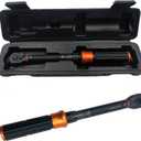 1/4" Drive Click Torque Wrench Set, 3.7-18.5 Ft-lbs / 5-25 Nm, Chrome Vanadium Steel, Adjustable Tool for Bicycle & Motorcycle Maintenance, Bicycle Tool