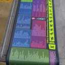 Non-Slip Office Desk Mat - Excel Efficiency Shortcuts Guide, Featuring Multiple Common Skills in Excel and Word, Mouse Pad and Keyboard Pad, Size 30.7inch x 11.8 inch