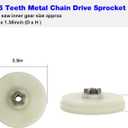107713-01 Sprocket Gear for Remington Electric Chainsaw (1)