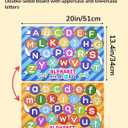 JoyCat Mystery Alphabet Box for Kids 26 PCS Letters Sorting Matching Game Activities Letter Sounds Fine Motor Learning Toys for Preschool Kindergarten Classroom - Easter Basket Stuffers Gifts