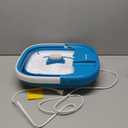 Homedics Smart Space Bubble Mate Collapsible Foot Spa, Heat-Maintaining, Bubble Massage with Pumice Stone and Splash Guard