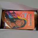 Synthetic Lace Front Wigs Pre Plucked 13x4 Lace Skunk Stripe Blonde Ginger 26 Inch Long Layered Straight Wigs For Women 100% Futura Fiber Ready to Wear Glueless Wig With Bangs Daily Party Use