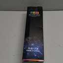 RGB Mouse Pad LED Desk Mat Large Gaming Mousepad Black and Gold Line Design, Keyboard Pad XL Mouse Mat for Home and Office (Black with Gold Topographic Line)