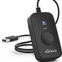 USB Mouse Jiggler - Undetectable Auto Mouse Mover with ON/Off, Keeps PC Awake, Plug-and-Play, Driver-Free (M3-Black)
