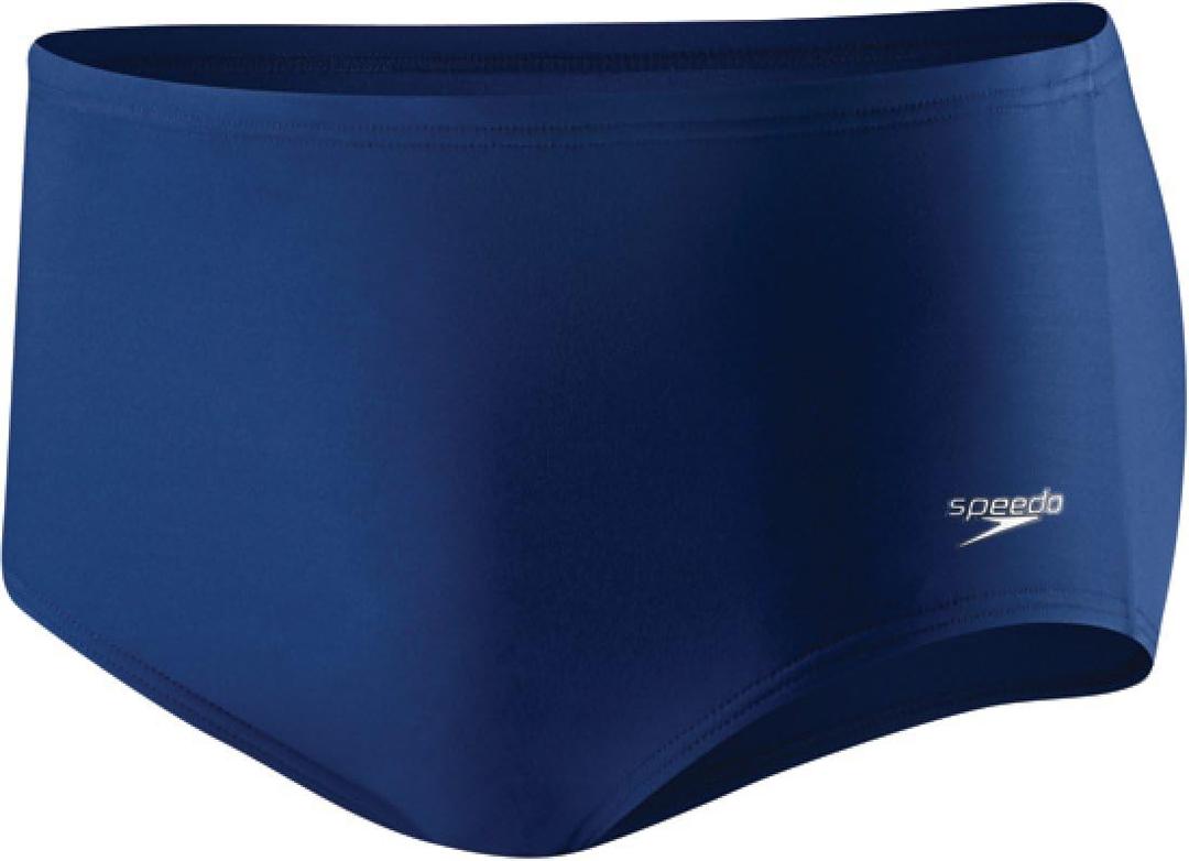 Speedo Men's Swimsuit Brief Powerflex Eco Dive Solid (32, Navy)