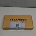 Titanker Heavy Duty Bicycle Lock Chain with Keys - 3 Feet Anti-Theft Lock for Bikes, Motorcycles, Doors, Gates, Fences, Grills (6mm Thick)