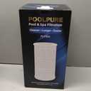 POOLPURE PLF90A Pool Filter Replaces Hayward C900, CX900RE, Pleatco PA90, Ultral-B6, Unicel C-8409, Filbur FC-1292, Sta-Rite PXC95, 90 sq.ft, L x OD: 17 3/8" x 8 15/16" (1 Pack)