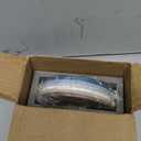 Queekay Coasters Set of 6 House Warming Gifts New Home Wooden Farmhouse Drink Coasters with Holder 4'' Funny Decoration for Kitchen Family Coffee Bar Tabletop Protection(Ocean Color)