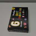 Chalkola 6 Washable Dot Markers for Toddlers 1-3 | Non Toxic Bingo Daubers for Toddlers 2-4 | Preschool, Kindergarten Paint Stamp Markers Set - Dot Art and Crafts Supplies for Kids