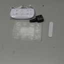 Misssix Medium Almond Gel Nail Tips Kit, 216Pcs Pre Etched Clear Fake Nails, Full Cover False Nail 9-in-1 Gel Glue and Portable Mini U V Nail Lamp for Women 12 Sizes