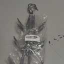 ZEDODIER Purse Hanger Organizer for Closet, 4 Pack Hanging Bag Holder, Keeping Purses Visible and in Good Condition, Metal Handbag Storage Hook Backpack Rack Space Saving Hanger, Silver