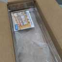 STORi SimpleSort 2-Piece Stackable Clear Drawer Organizer Set | 15" x 6" x 2" Rectangle Trays | Wide Makeup Vanity Storage Bins and Office Desk Drawer Dividers | Made in USA