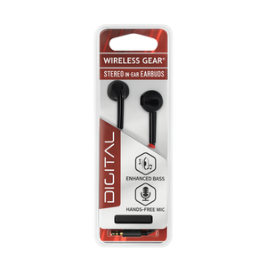 Digital Wireless Gear Stereo In-Earbuds, 2 Pack