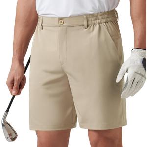 Willit Men's Shorts Golf Casual Shorts Lightweight Quick Dry Work Dress Shorts Stretch Hiking Shorts with Pockets, XXL
