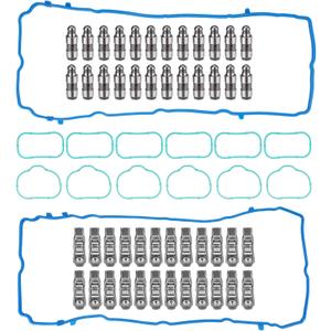 3.6 Valve Rocker Arm & Lifter Kit with Gaskets Compatible with 2011-2019 Dodge Chrysler Jeep Ram 3.6L Pentastar V6 Engine Replace# 5184296AD 5184332AA 5184595AE 5184596AE 5184562AC 5184331AC (24Pcs)