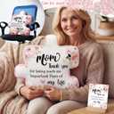 Blueweenly Mom Puzzle Gifts from Daughter or Son Smart Plush Puzzle Stuffed with Mom Thank You Love for Birthday Gift Ideal Piece for Christmas Mother's Day Party Favor