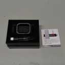 MioHHR Stainless Steel Band and Case Compatible with Apple Watch Band 46mm Series 11 10, Men Metal Protective Bumper Cover for iWatch 46mm Series 11/10, Black