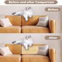 Leather Repair Tape, 4.7x63 inch Leather Patches for Furniture, Self Adhesive Leather Repair Patch for Sofas, Couches, Leather Covers, Seats, Chairs, Vinyl Repair Tape Light Gray