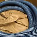 Pool Vacuum Hose 18 ft 1-1/2" Dia, Cleaner Hoses for Above&In Ground Pools | Kink-free No Tangle, Flexible Heavy Duty Manual Vacuum Cleaning Hose, for Swimming Pool, Connect Swivel Cuff to Vacuum Head