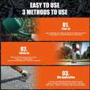 Mulch Bond, 1Gallon Rock Glue for Landscaping Heavy Duty Gravel Binder & Stone Adhesive, Fast-Drying, Non-Toxic, Weather-Resistant, Strong Hold for Slopes, Walkways, Mulch Hold & Pine Straw 