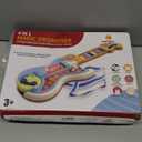 Toddlers Guitar, 4 in 1 Kids Guitar and Piano Guitars for Toddlers 2-4 with Lullaby Projector Toy for Kids Musical Instruments Toys Birthday Gift for a 2 3 4 5 Year Old Boys Girls Gifts