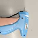 Itopan Stitch Gun for Clothes, Tagging Gun for Clothing Quick Fixes - Price Tag Gun with 6 Fine Needle, 1000 Black Fasteners & 1000 White Fasteners DeepSkyBlue1+Coral