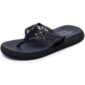 Skechers Women's Asana-Ocean Breezer Flip-Flop, Size 9