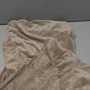 H.VERSAILTEX Velvet Dining Chair Covers Stretch Chair Covers for Dining Room Set of 6 Parson Chair Slipcovers Chair Protectors Covers Dining, Soft Thick Solid Velvet Fabric Washable, Taupe