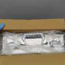 File Organizer Storage Box - 14.2 x 9.4 x 4.5 Inch Medium, Portable Locking Storage Totes with Dual Combination Locks for Passports, Medications and Small Personal Items- Silver