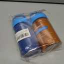 YQXCC Cooling Towel | 2 Pack 47"x12" | Ice Cool for Neck | Soft Breathable Microfiber Chilly | for Yoga, Golf, Gym, Camping, Running, Workout & More Activities (Dark Blue/Orange)