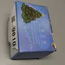 100ft White Christmas Lights Outdoor 300 LED String Lights Indoor Clear Wire Waterproof, 8 Modes Connectable Twinkle Fairy String Lights Plug in for Outside Room Bedroom Party Wedding Decorations