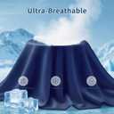 Premium Cooling Pillowcases Queen Size Set of 2 for Hot Sleeper&Night Sweats Beauty Sleep Reduces Wrinkles&Frizz Softer Than Silk Pillow Cover Oeko-TEX Certified RoyalBlue Breathable