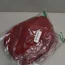 48 Inch Dark Red Knitted Christmas Maroon Tree Skirt Large Xmas Tree Skirts Round Base Skirt for Christmas Tree Decorations for 6-8FT Tree Christmas Treer Burgundy Tree Skirt Rug Decorations